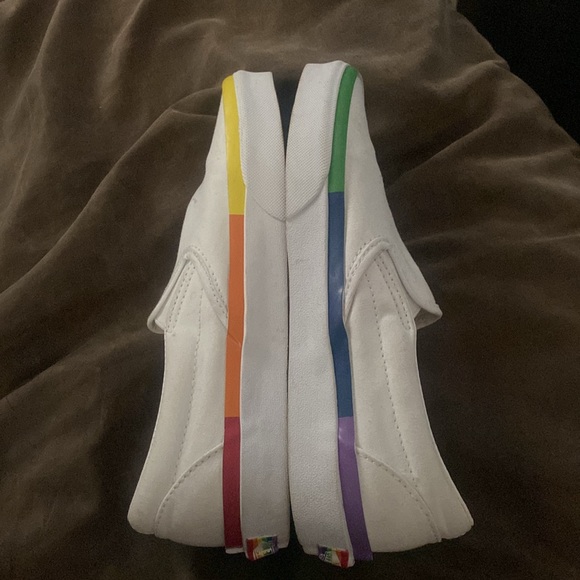 White vans men’s 6 womans 7.5 - Picture 2 of 5